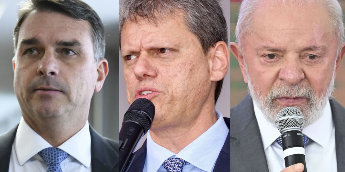 Pesquisa 2026: Lula lidera 1º turno, mas empata com Flávio Bolsonaro e Tarcísio no 2º turno