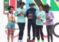 Núbia de Oliveira repete terceiro lugar na São Silvestre e mira título nos próximos anos