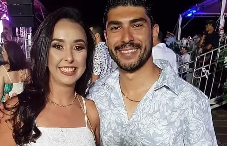 Bruna Fonseca e Miller Pacheco