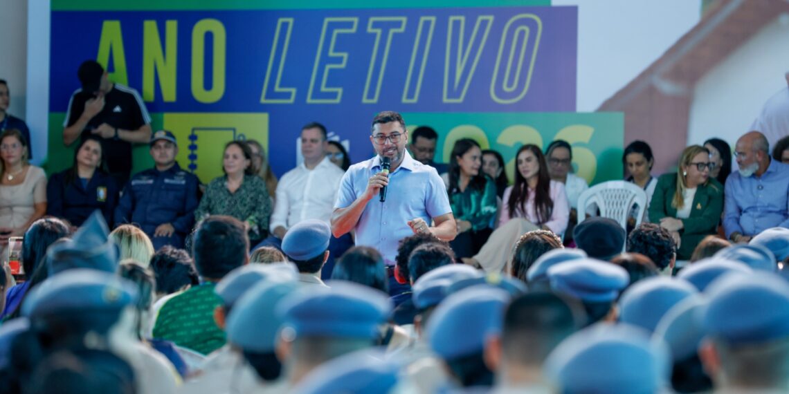 Wilson Lima abre ano letivo 2026 e lança aplicativos para pais e alunos no Amazonas