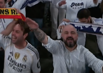 Real Madrid expulsa sócio por gesto nazista em noite de classificação na Champions