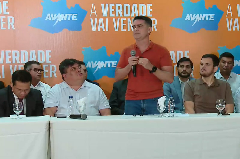 David Almeida oficializa pré-candidatura ao Governo e sobe o tom contra Wilson Lima