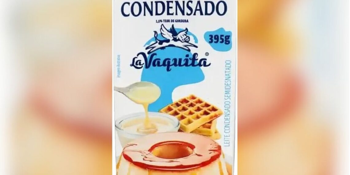 Anvisa interdita lote de leite condensado La Vaquita por contaminação bacteriana