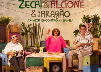 Alcione, Jorge Aragão e Zeca Pagodinho anunciam turnê histórica para 2026