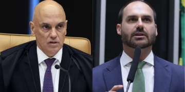 Eduardo Bolsonaro será interrogado por Moraes em abril; ex-parlamentar segue nos EUA