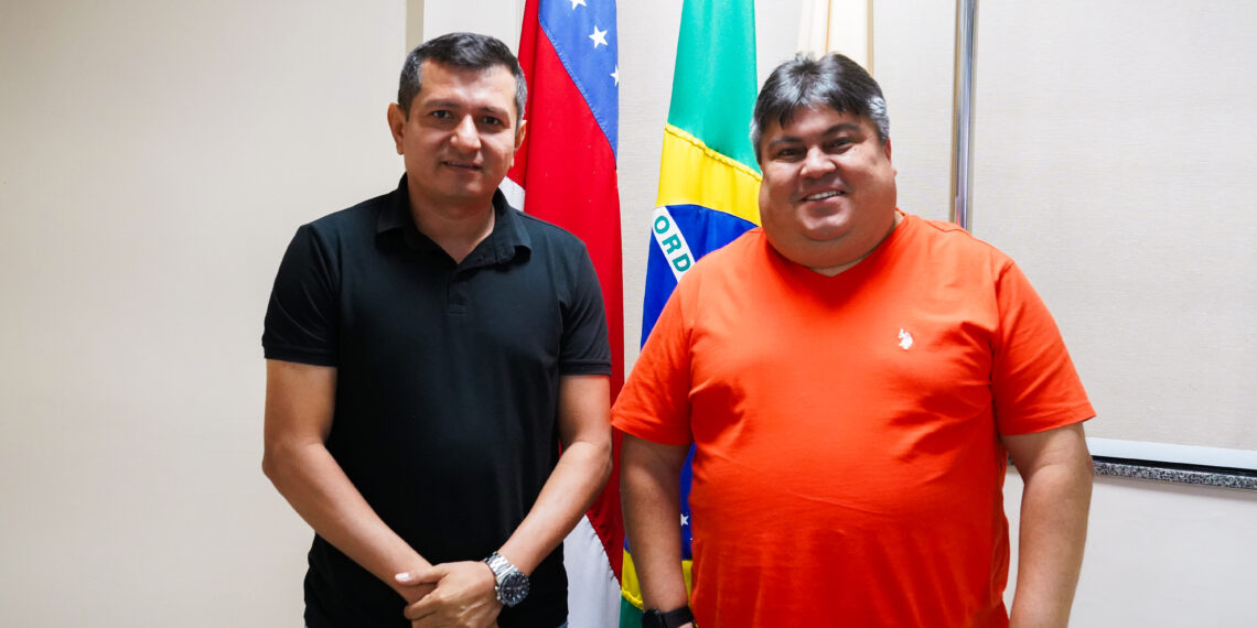 David Reis recebe vereador de Autazes para fortalecer integração entre municípios