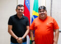 David Reis recebe vereador de Autazes para fortalecer integração entre municípios