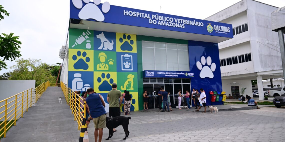 Hospital Público Veterinário do AM atende 26 mil animais em apenas cinco meses