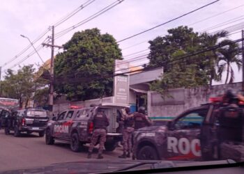Batalhão de Choque assume presídio militar após fuga de 21 detentos