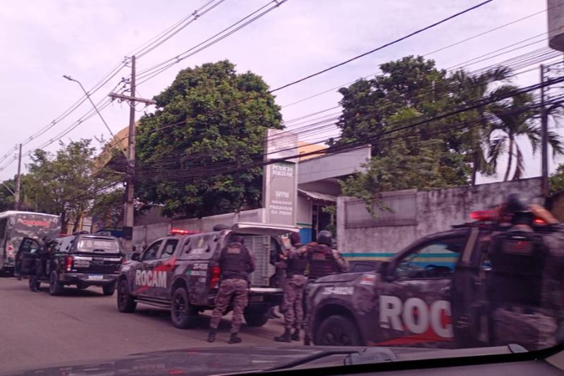 Batalhão de Choque assume presídio militar após fuga de 21 detentos