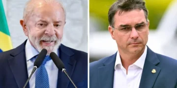 Flávio Bolsonaro lidera com 40% e desaprovação de Lula chega a 56% no estado