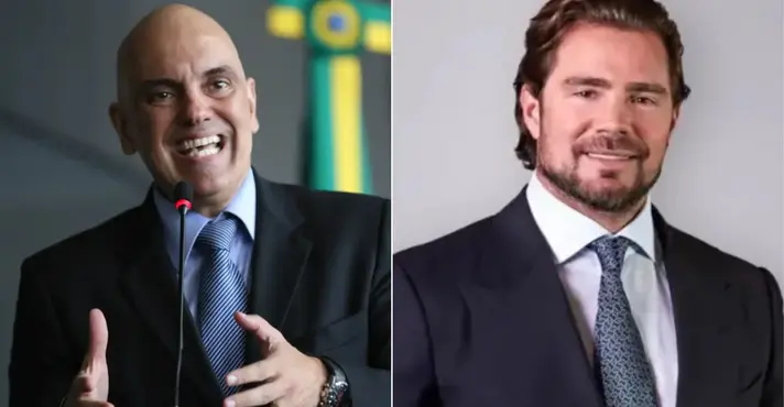 PF intercepta diálogos entre Daniel Vorcaro e Alexandre de Moraes no dia da prisão