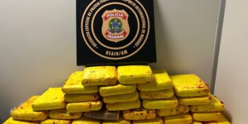 PF intercepta remessa de 37 kg de skunk em malas no Aeroporto de Manaus
