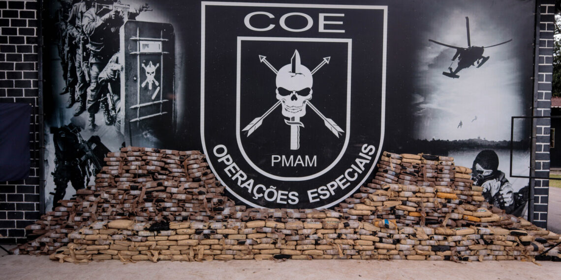 PMAM bate recorde com apreensão de 13,4 toneladas de drogas no 1º trimestre