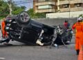 Capitão do Exército morre em grave capotamento na ‘Bola do Coroado’ nesta sexta