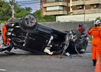 Capitão do Exército morre em grave capotamento na ‘Bola do Coroado’ nesta sexta