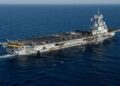 Marinha Francesa move porta-aviões Charles de Gaulle ao sul de Suez para operação no Estreito de Ormuz
