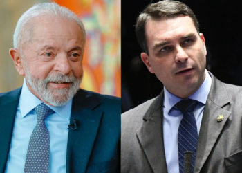Lula lidera com 42,7% e Flávio Bolsonaro tem 35,6%, diz Futura/Apex