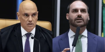 Moraes dá 5 dias para PGR avaliar investigação contra Eduardo Bolsonaro