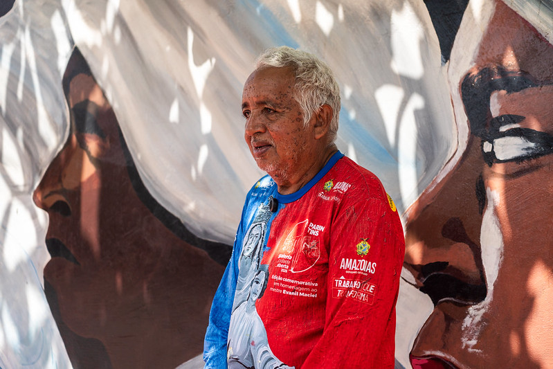 Galeria Cidade Aberta homenageia Evanil Maciel em Parintins
