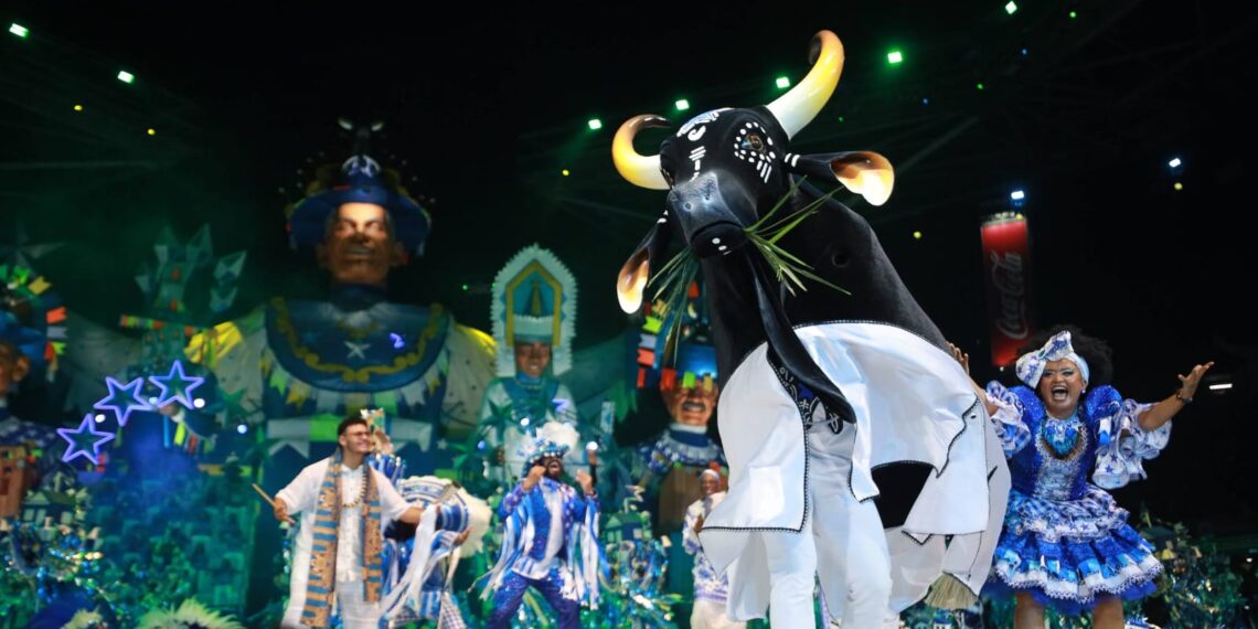 Boi Caprichoso abre primeira noite do Festival de Parintins 2026