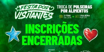 Reserva on-line de pulseiras esgota em menos de 2 horas para a Festa dos Visitantes