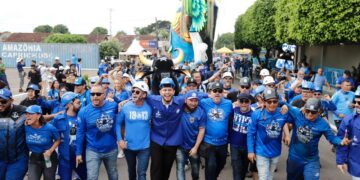 Caprichoso inicia envio de alegorias de 30 metros para Bumbódromo