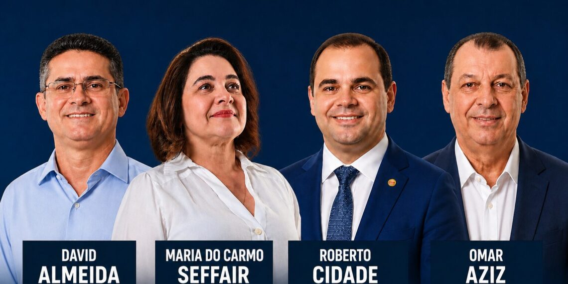 Omar Aziz lidera pesquisa Eficaz para o Governo do AM com 25%