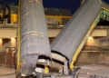 Trens colidem na Alemanha e vagões caem de ponte em Munique
