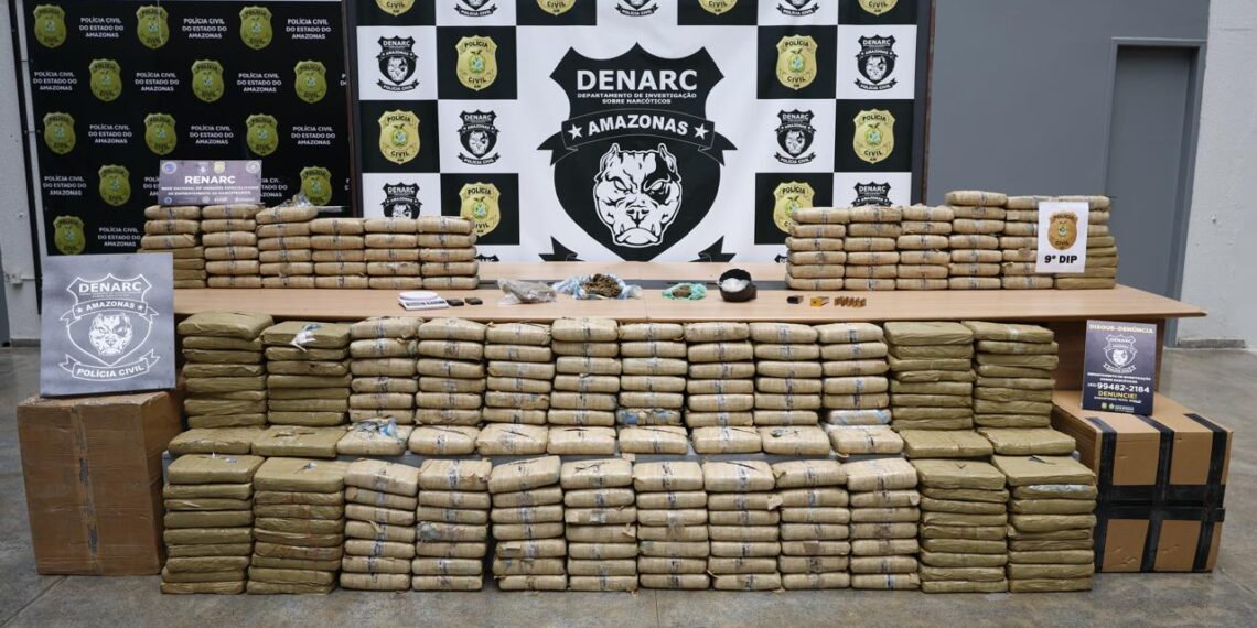 Polícia Civil apreende 6,8 toneladas de drogas no primeiro semestre