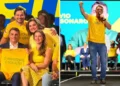 Lideranças do PL-AM acompanham convenção de Flávio Bolsonaro