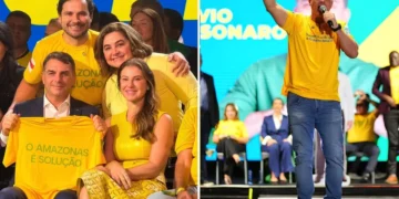 Lideranças do PL-AM acompanham convenção de Flávio Bolsonaro