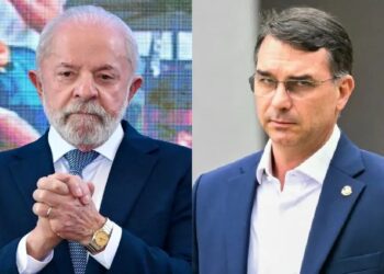 Lula e Flávio Bolsonaro empatam em pesquisa BTG para o 2º turno