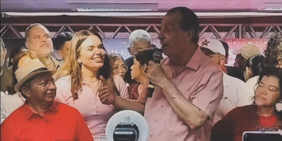 PT oficializa aliança com Omar Aziz e Eduardo Braga no Amazonas