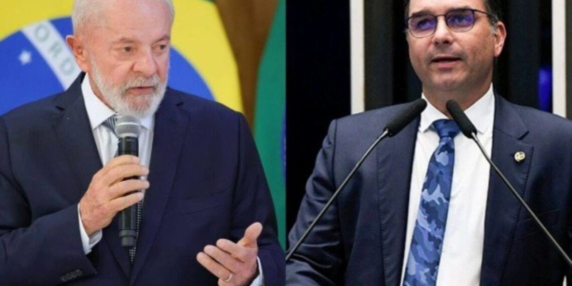 BTG/Nexus aponta empate técnico entre Lula e Flávio Bolsonaro