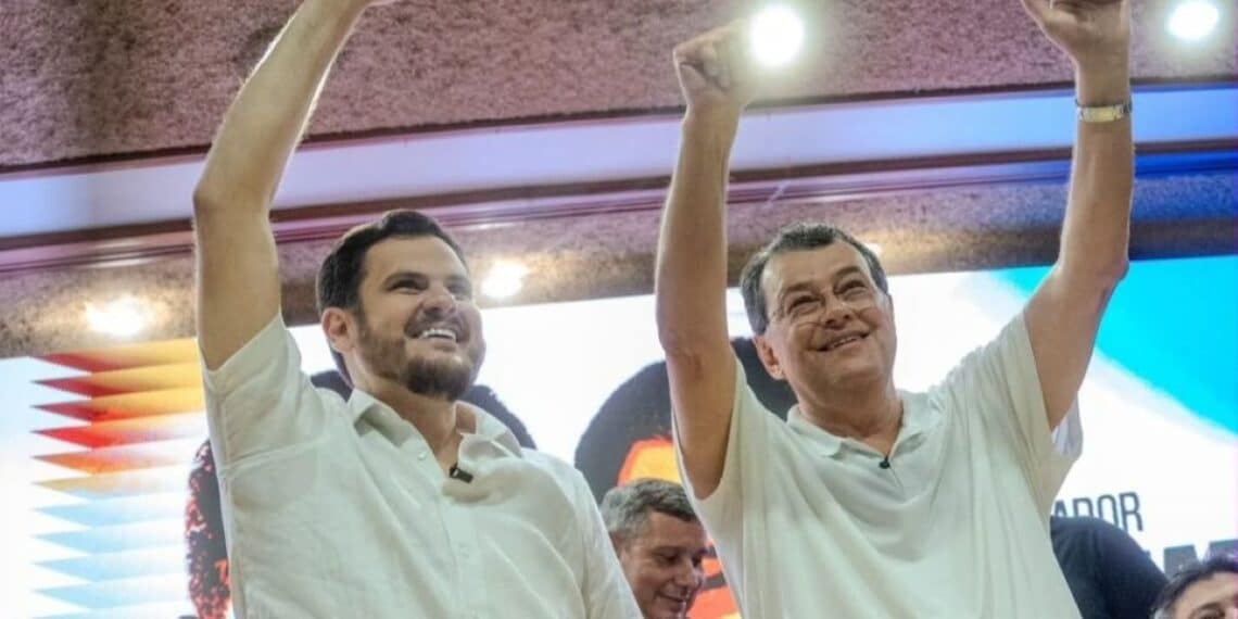 Eduardo Braga recebe apoio de Renato Junior para disputar o Senado