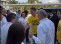 Flávio visita fábrica em Manaus, propõe data centers e nega desvios