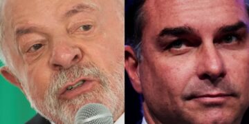 Lula e Flávio Bolsonaro empatam em nova pesquisa presidencial
