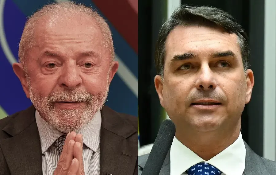 BTG/Nexus: Lula passa Flávio Bolsonaro e Cury no segundo turno