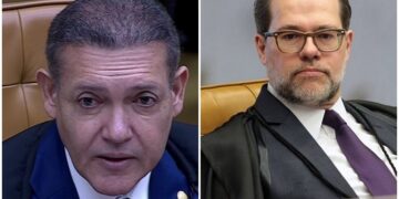 Nunes Marques e Toffoli se afastam de julgamento sobre Moraes