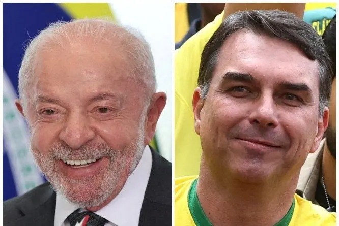 Pesquisa Real Time Big Data aponta Lula à frente de Flávio Bolsonaro