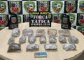Ação da PM apreende 6,5 kg de drogas no bairro São Francisco, em Manaus